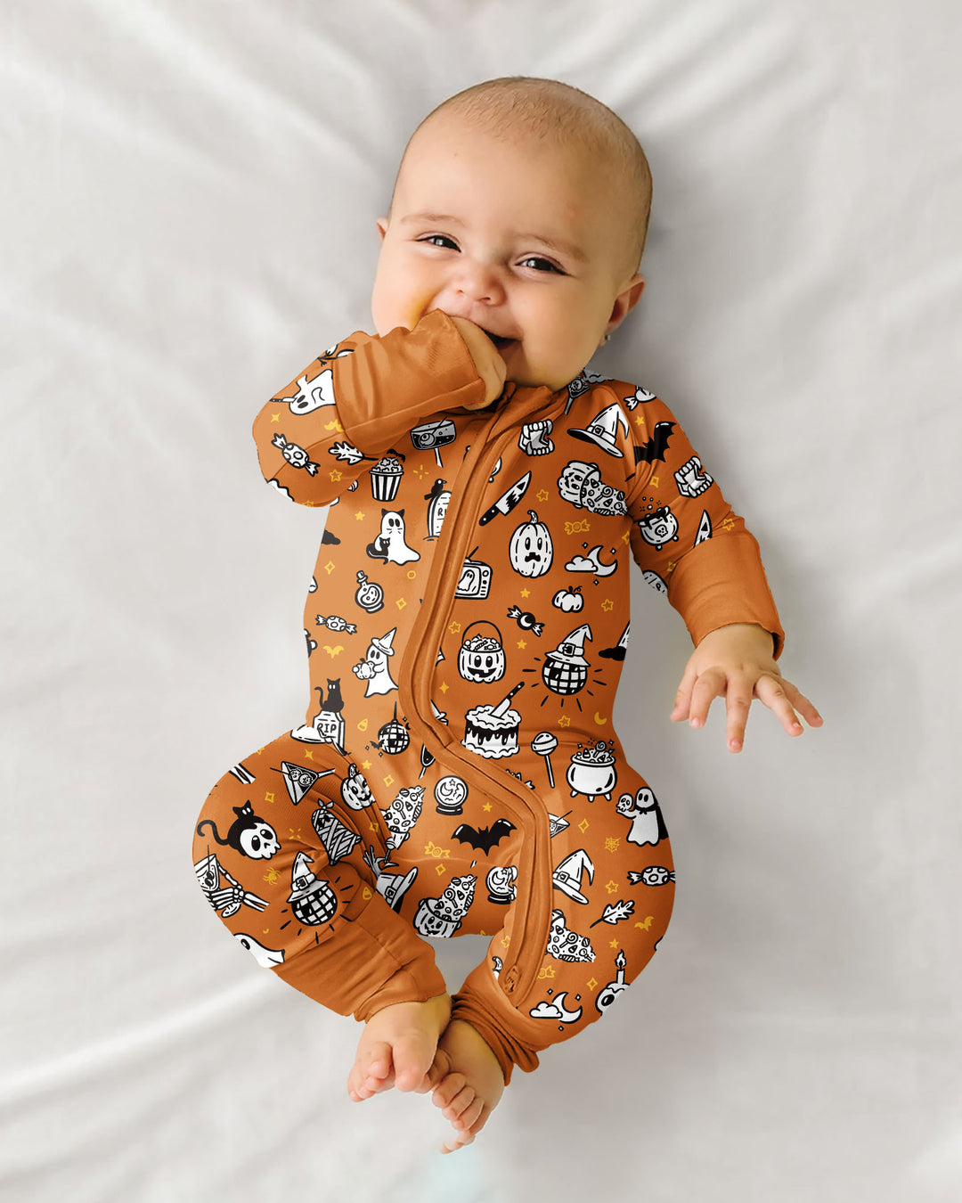 Gerippte Babykleidung mit individuellem Foto - Weich &amp; Skizzenhaft