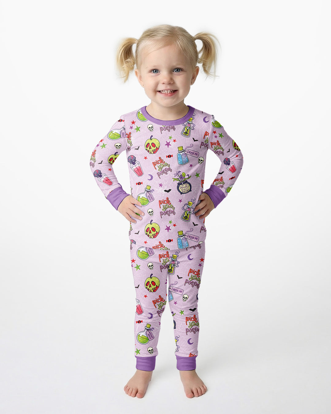 Pick Your Poison Bamboo Two Piece Long Sleeve Pajama Set