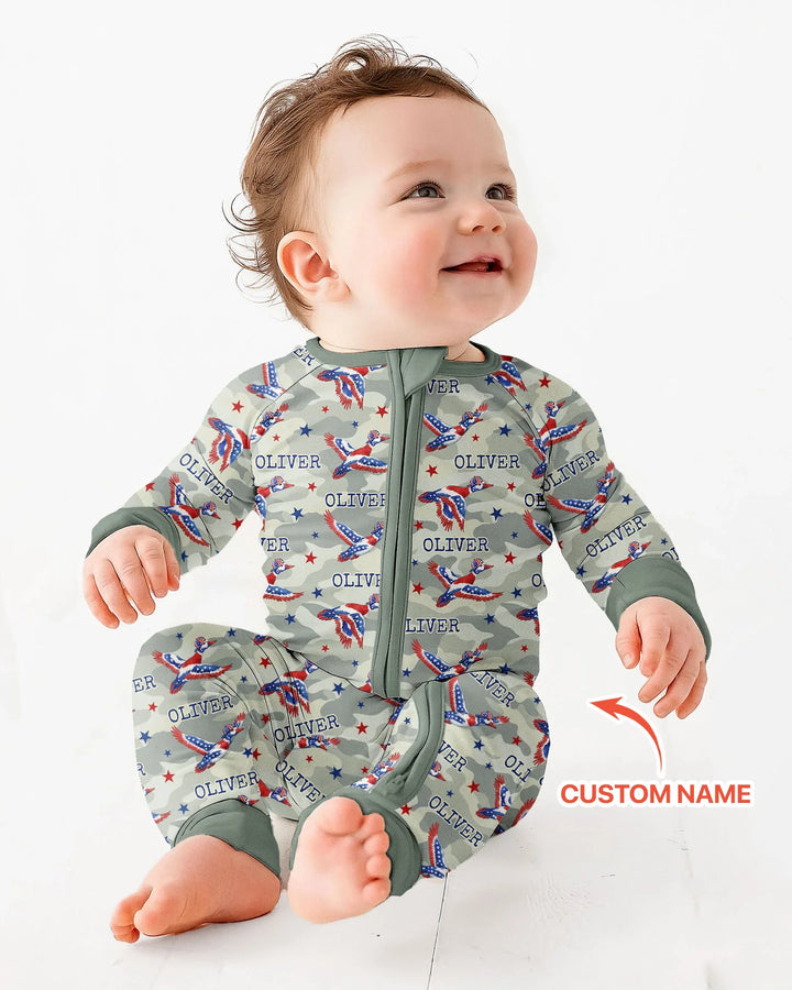 Gerippte Babykleidung mit individuellem Foto - Weich &amp; Skizzenhaft