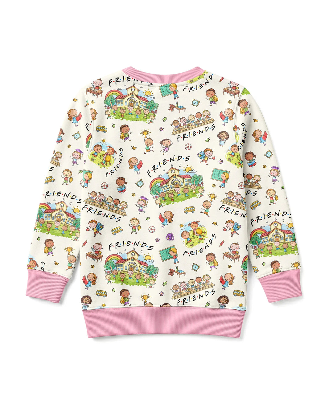 Sweatshirt mit Rundhalsausschnitt aus Bambusfaser