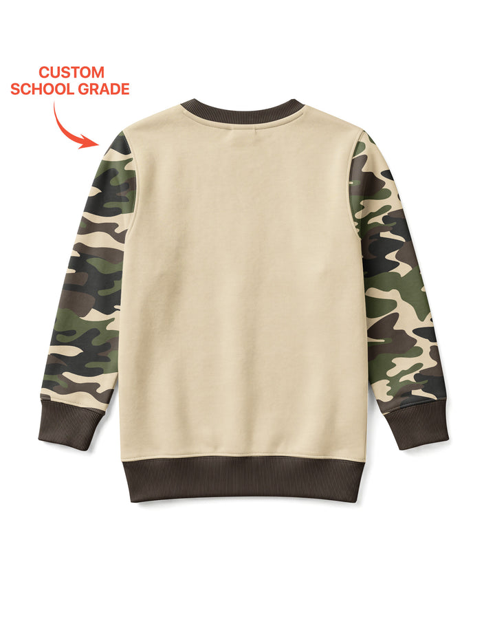 Custom Template Bambus-Rundhals-Sweatshirt