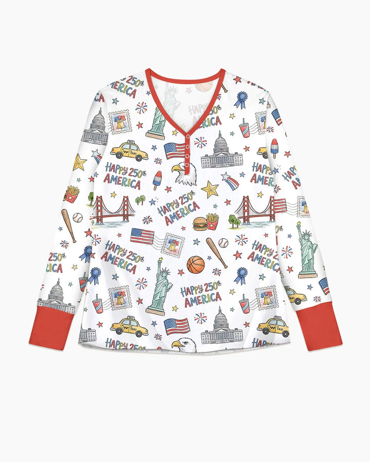 Vorlage Bambus Damen Pyjama Set