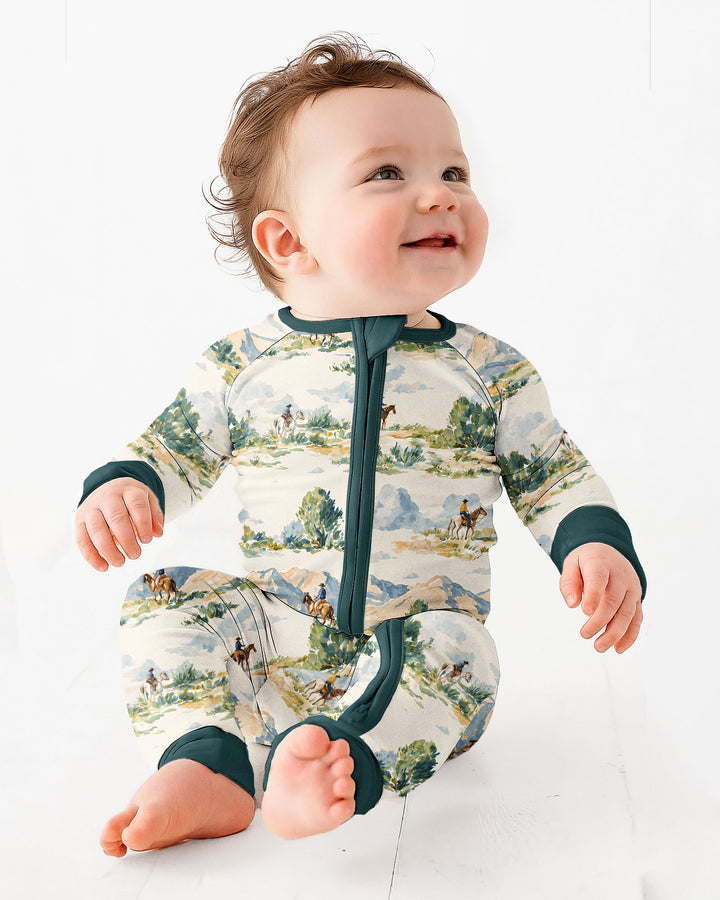 Gerippte Babykleidung mit individuellem Foto - Weich &amp; Skizzenhaft