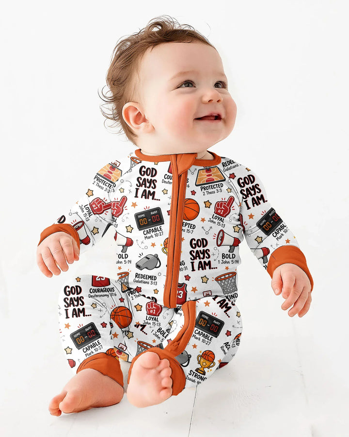 Gerippte Babykleidung mit individuellem Foto - Weich &amp; Skizzenhaft