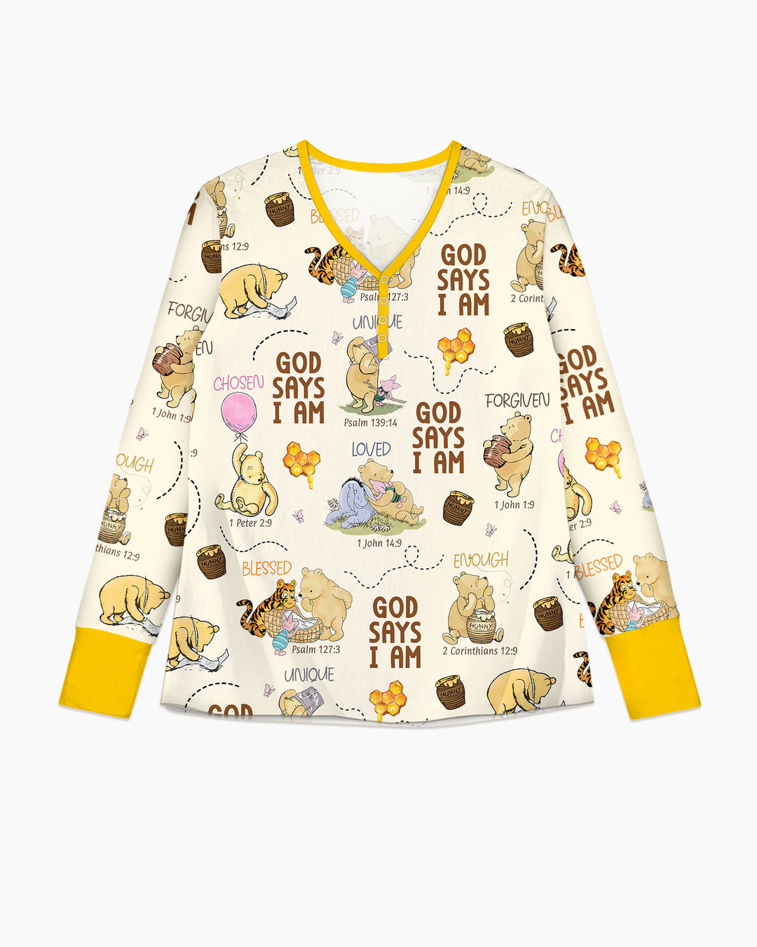Vorlage Bambus Damen Pyjama Set