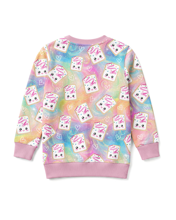 Sweatshirt mit Rundhalsausschnitt aus Bambusfaser
