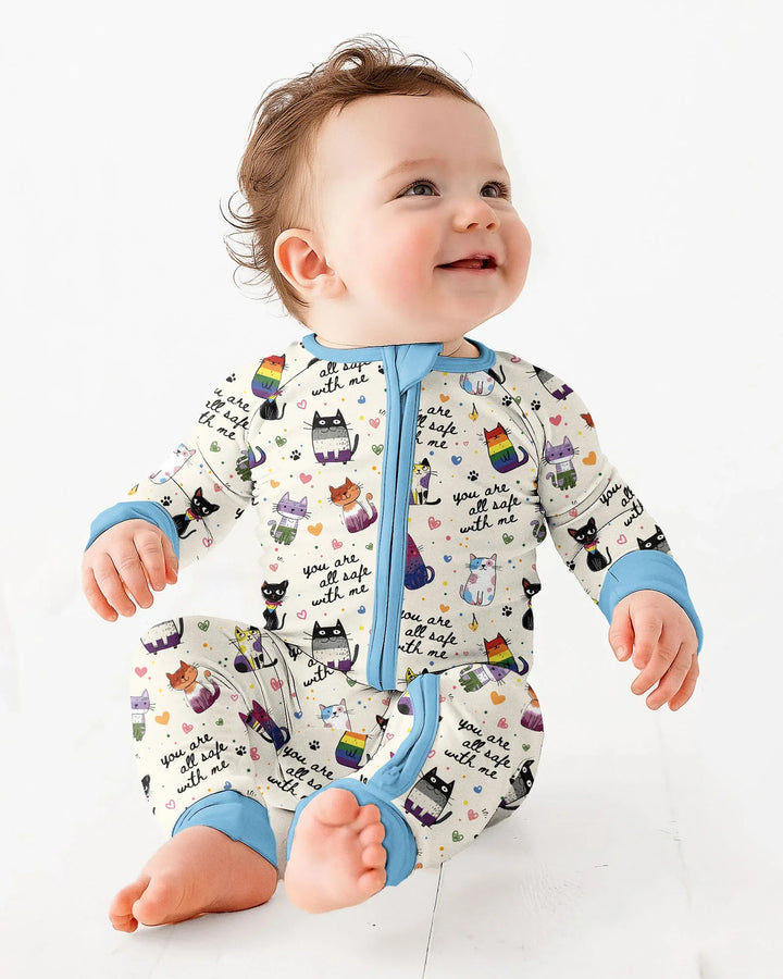 Gerippte Babykleidung mit individuellem Foto - Weich &amp; Skizzenhaft