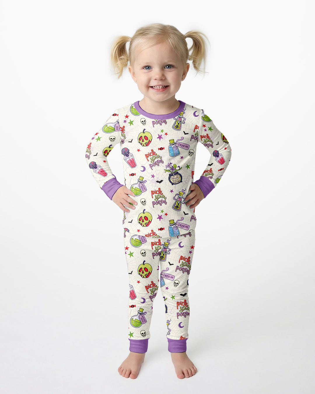 Pick Your Poison Bamboo Two Piece Long Sleeve Pajama Set