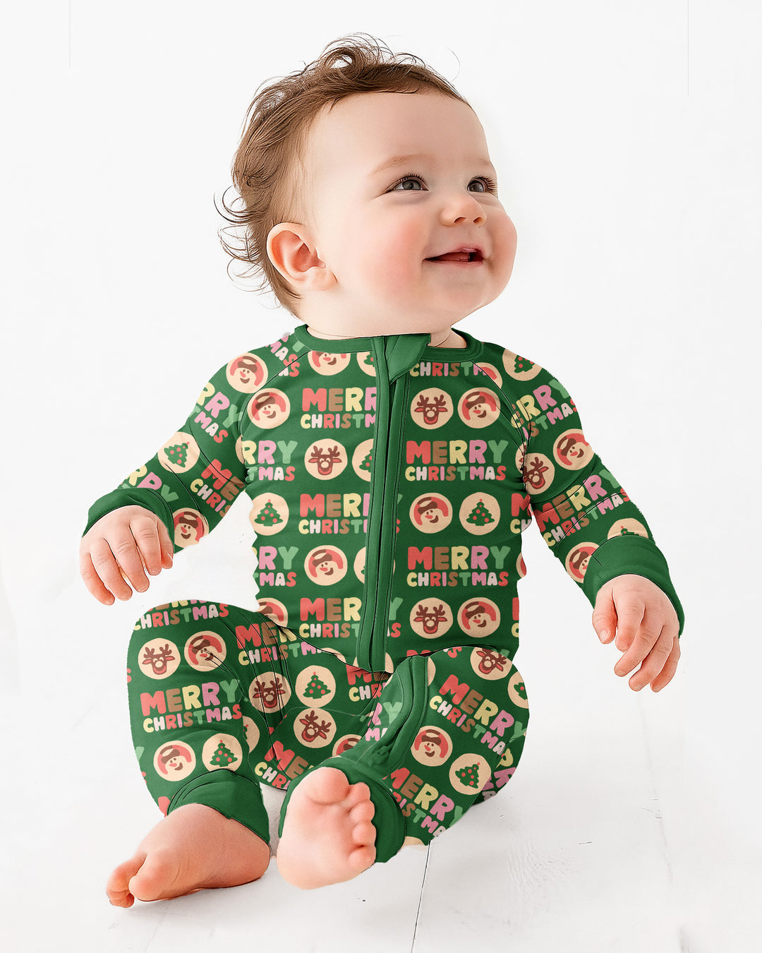 Merry Christmas Cookies Bamboo Convertible Zippy