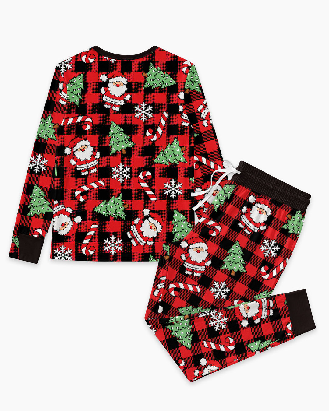 Custom Name Family Matching Christmas Crew Making Memories Together Bamboo Women Pajama Set