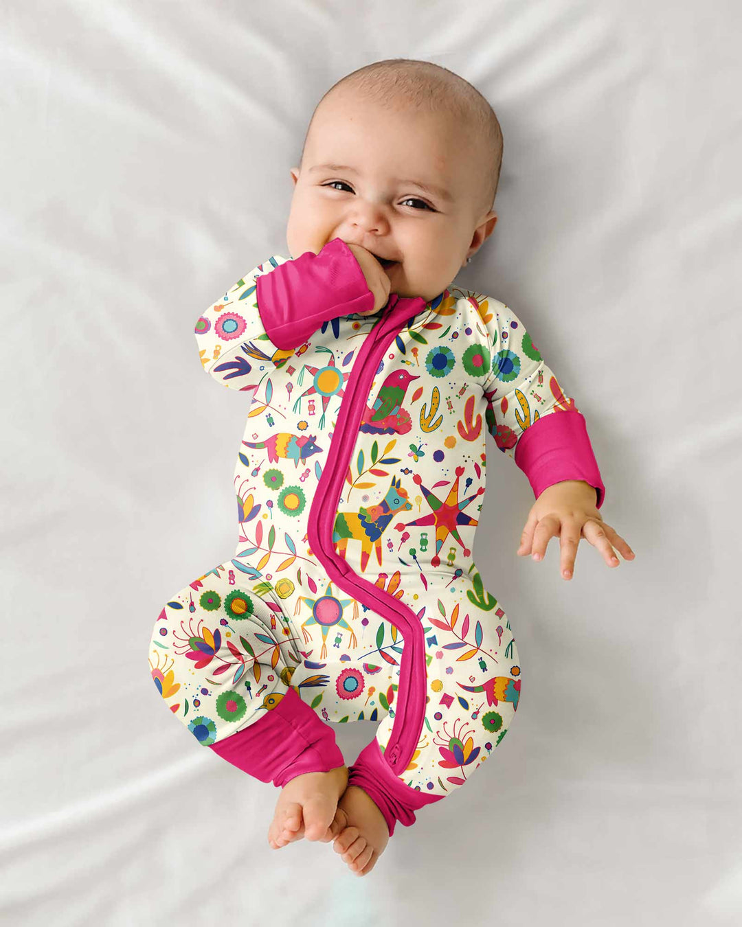 Gerippte Babykleidung mit individuellem Foto - Weich &amp; Skizzenhaft