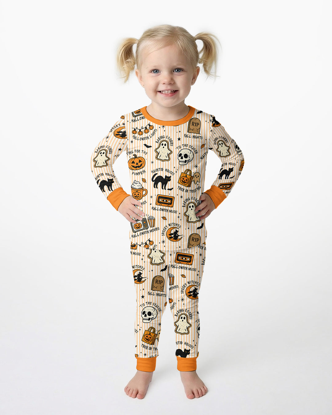 Tis' The Season Bamboo Two Piece Long Sleeve Pajama Set