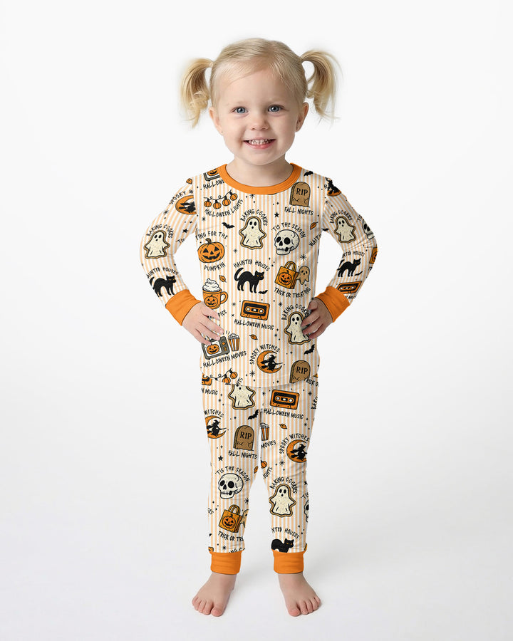 Tis' The Season Bamboo Two Piece Long Sleeve Pajama Set