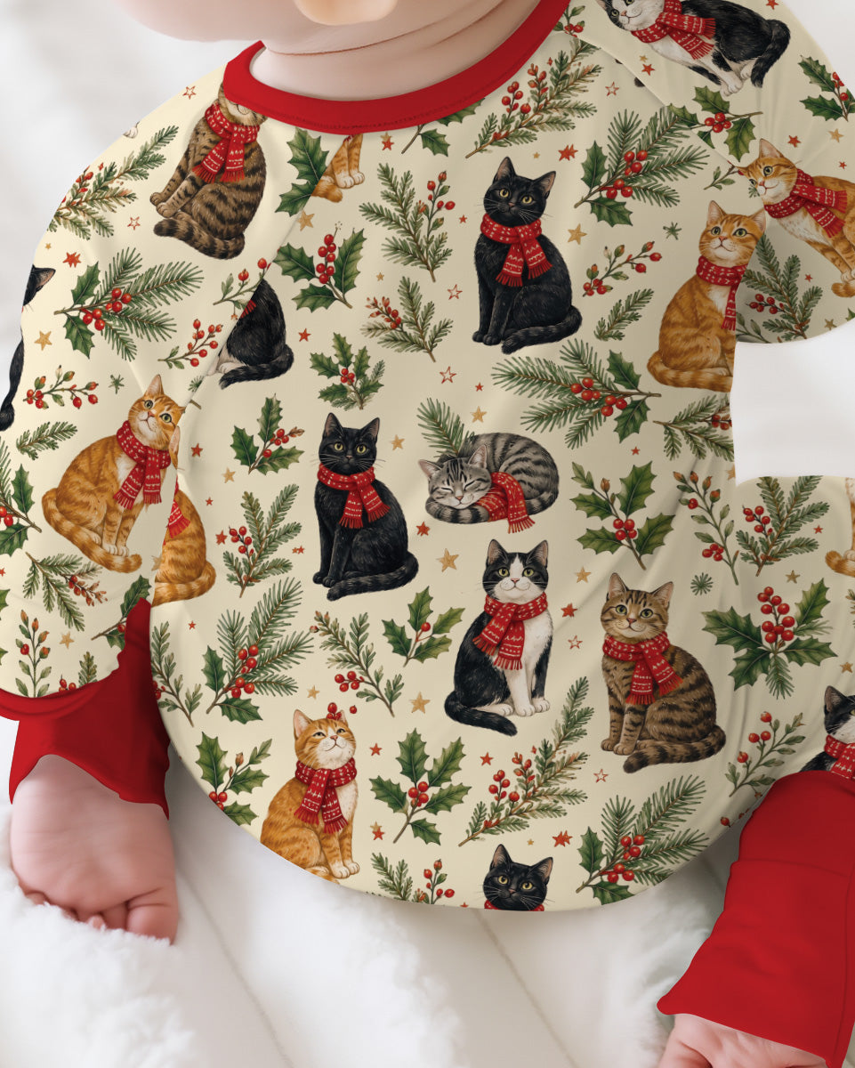 Christmas Cat Carolers Bamboo Convertible Zippy