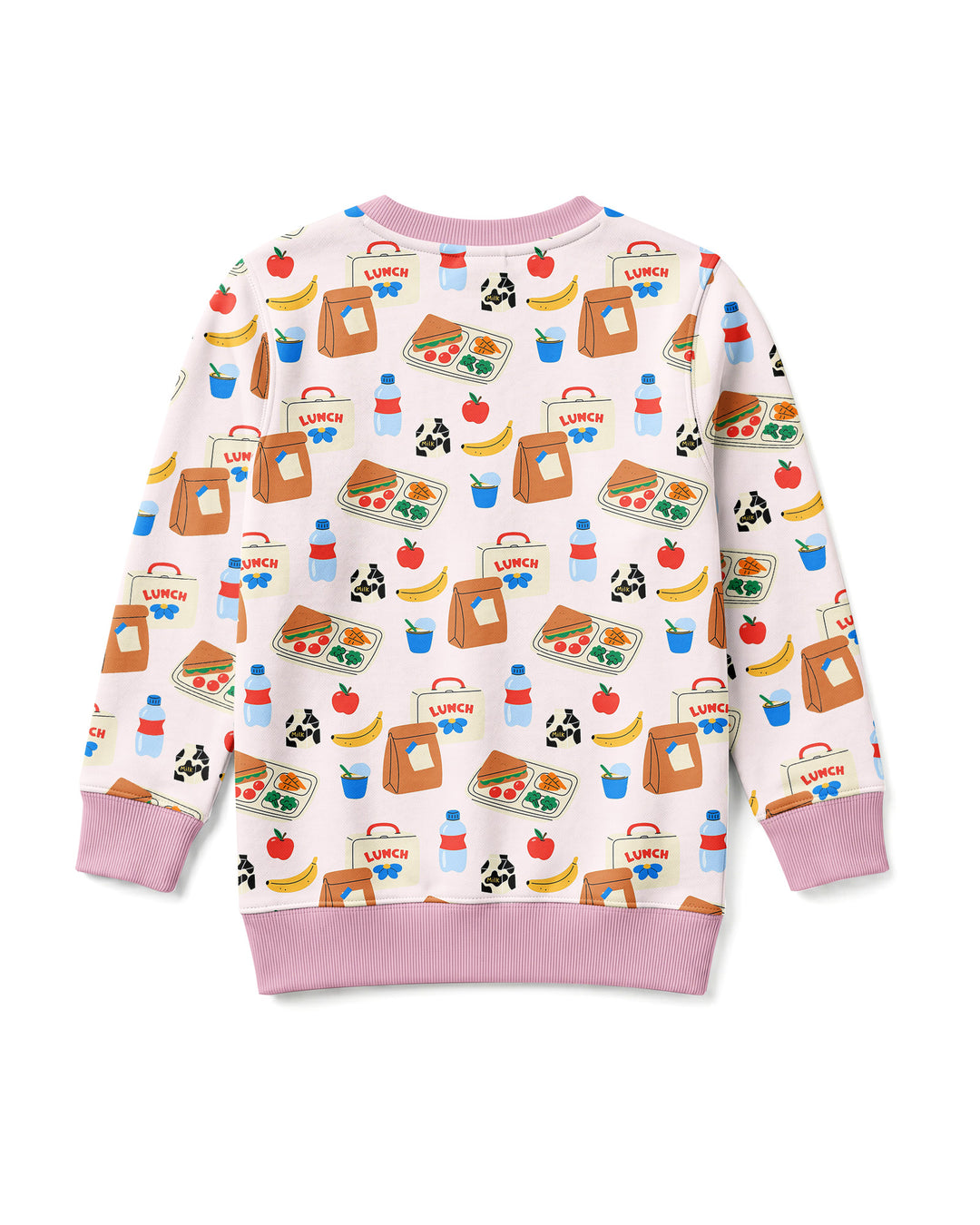 Template Damen-Rundhals-Sweatshirt aus Bambus