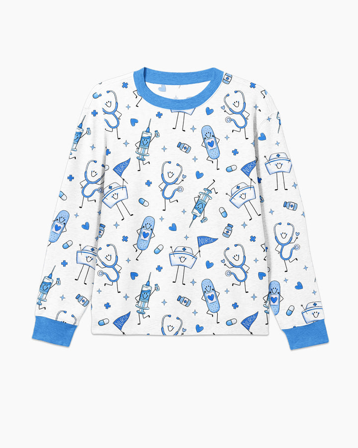 Vorlage Herren-Pyjama-Set
