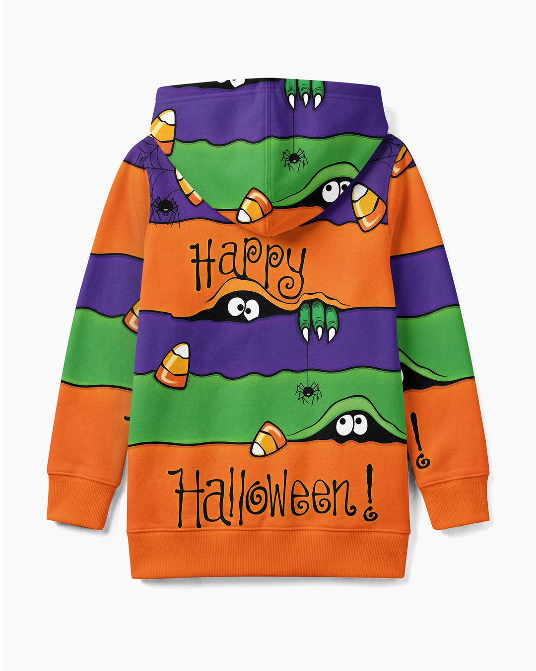 Happy Halloween Bamboo Zip Hoodie