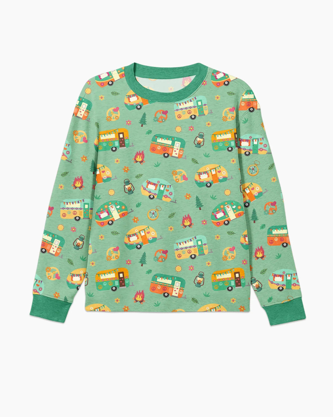 Happy Little Camper Bamboo Men's Pajama Set