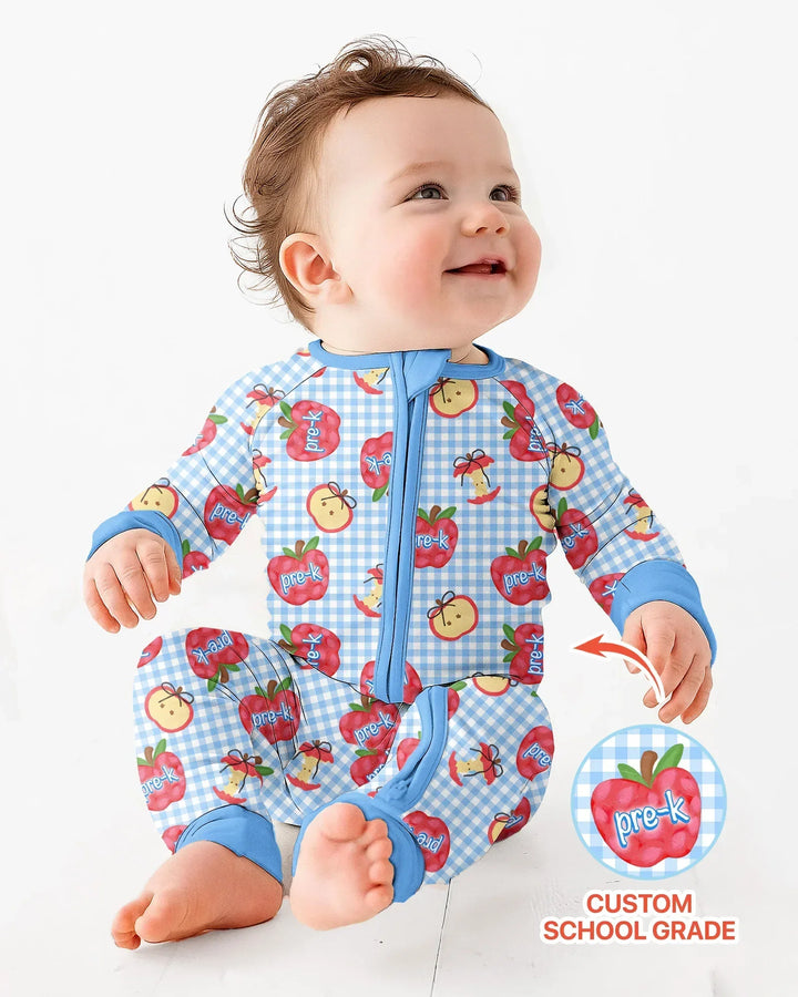 Gerippte Babykleidung mit individuellem Foto - Weich &amp; Skizzenhaft