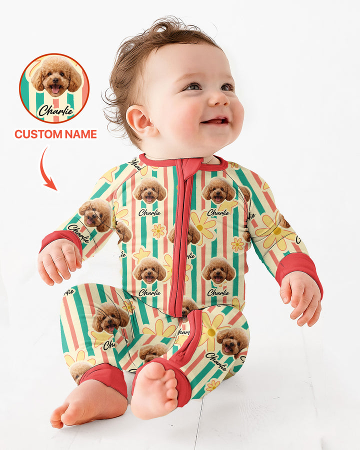 Funny Pet Pattern Bamboo Convertible Zippy