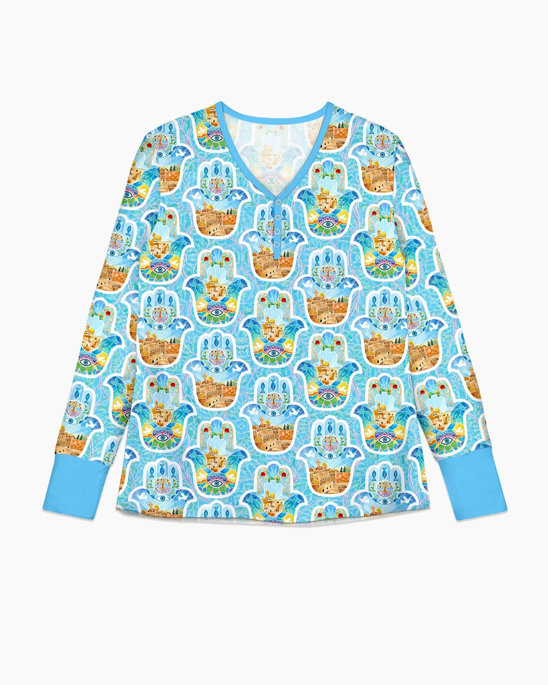 Vorlage Bambus Damen Pyjama Set