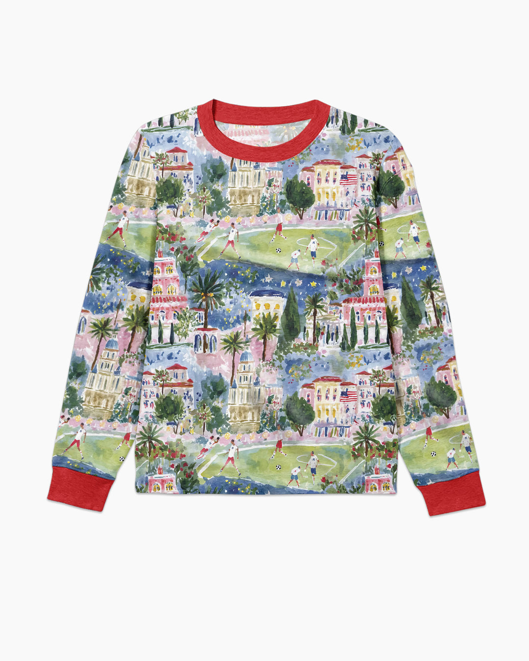 Soccer Tour 2026 Bamboo Men's Pajama Set