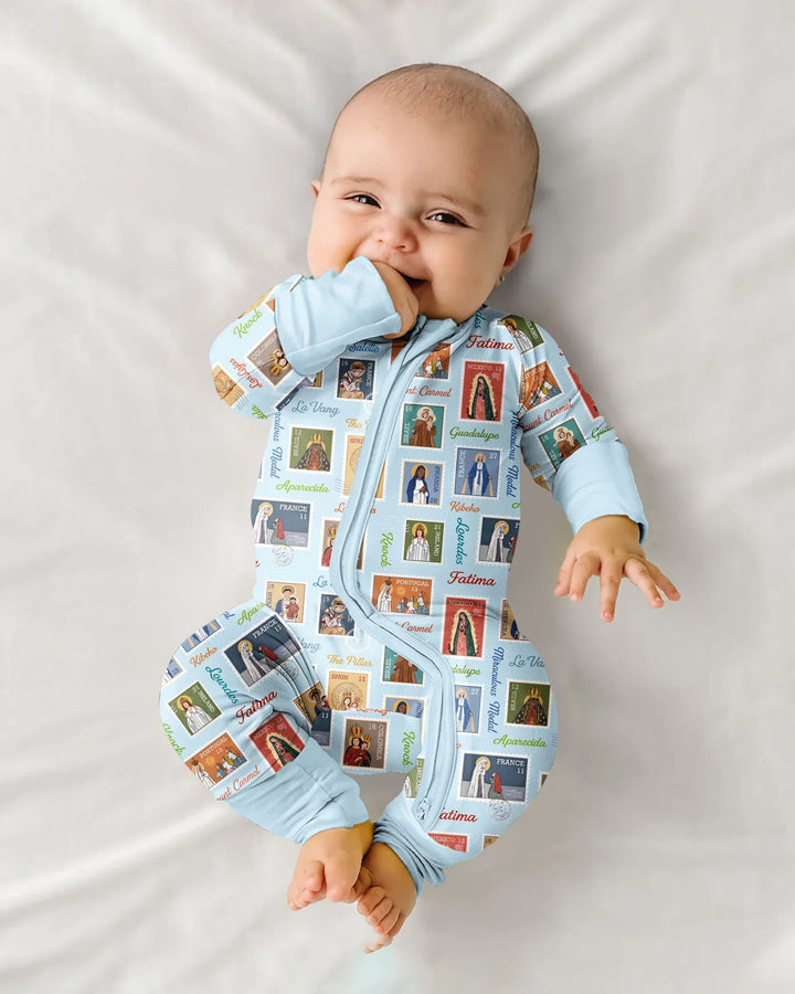 Gerippte Babykleidung mit individuellem Foto - Weich &amp; Skizzenhaft