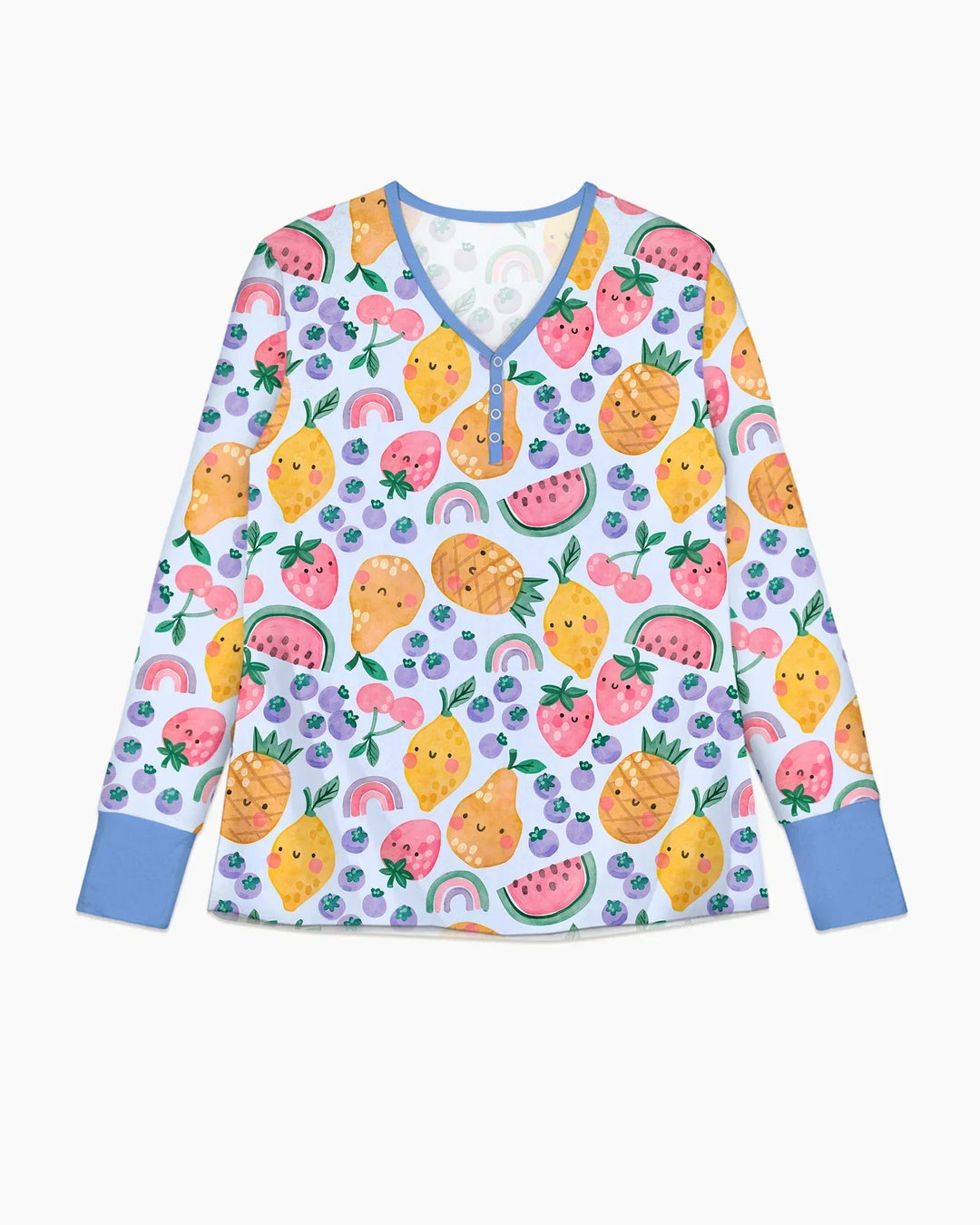 Fruitie Cuties Familien-Pyjama-Set aus Bambus für Damen