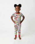 All About That Base Bamboo Two Piece Short Sleeve Pajama Set