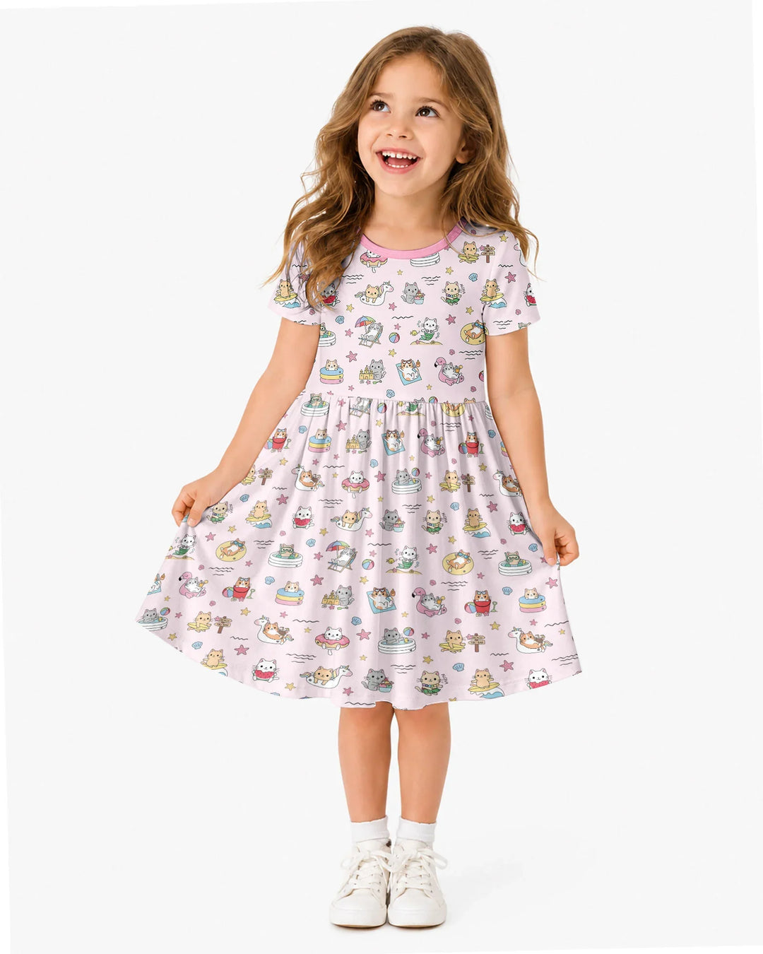 Vorlage Bambus Twirl Kleid