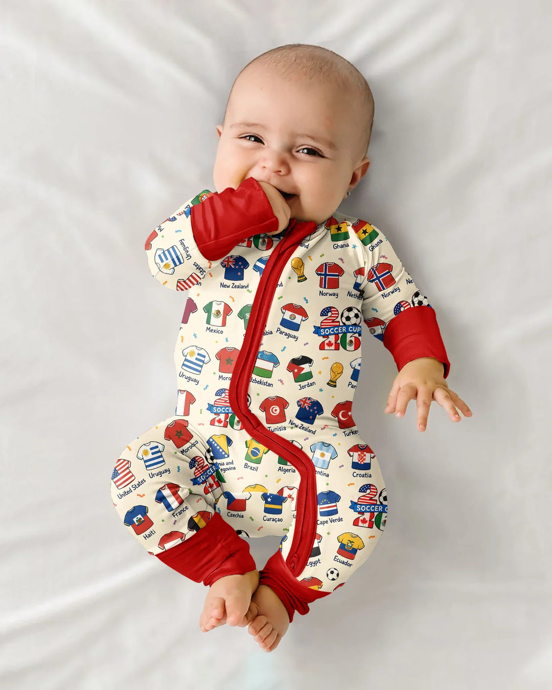 Gerippte Babykleidung mit individuellem Foto - Weich &amp; Skizzenhaft