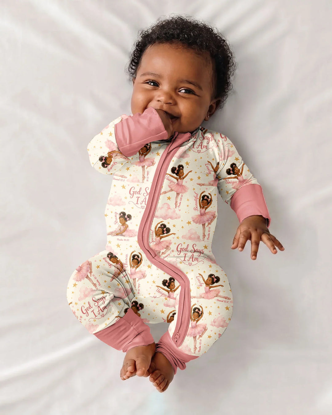 Gerippte Babykleidung mit individuellem Foto - Weich &amp; Skizzenhaft