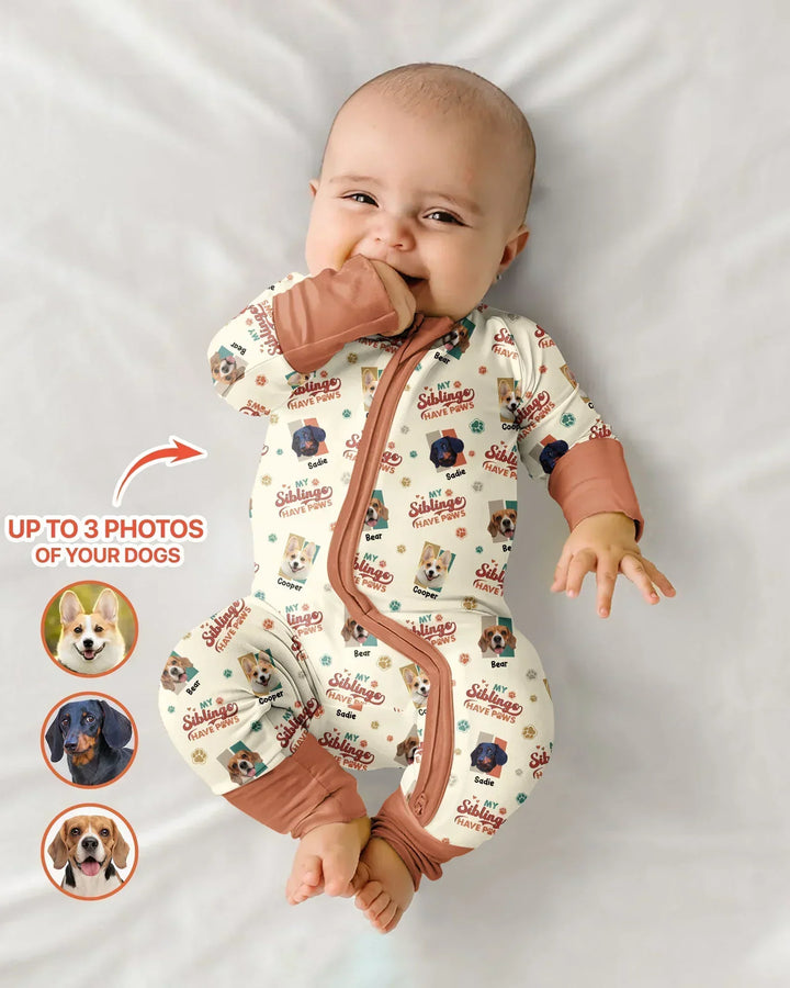Gerippte Babykleidung mit individuellem Foto - Weich &amp; Skizzenhaft