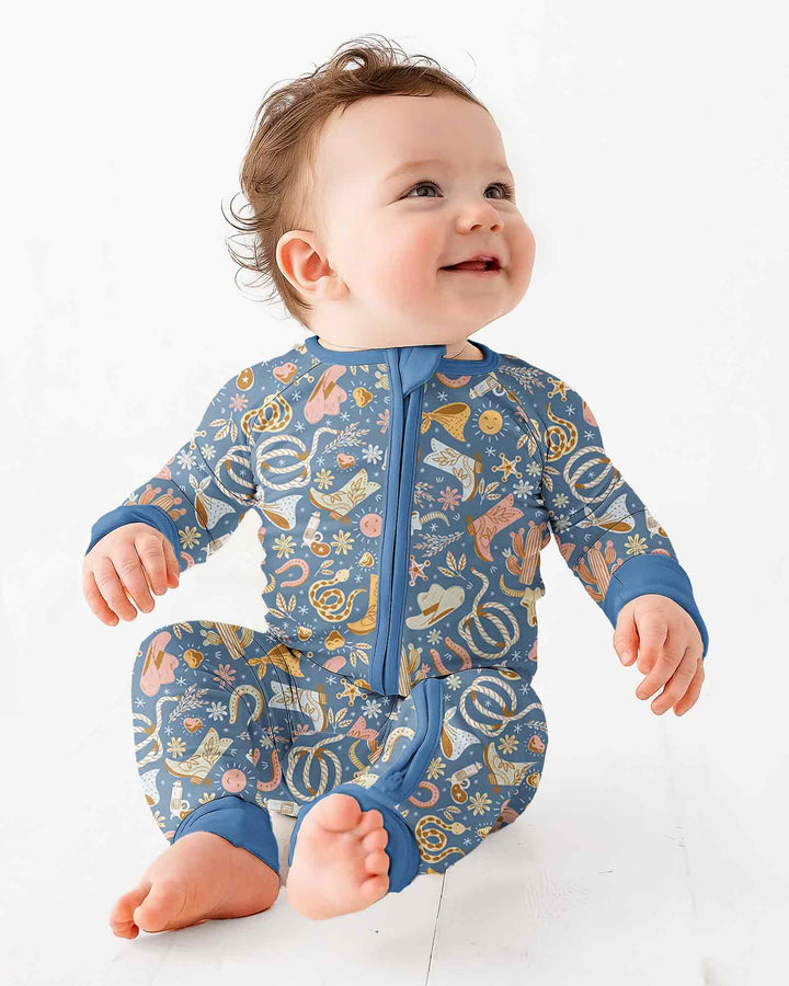 Doodly Cowboy Bamboo Convertible Zippy