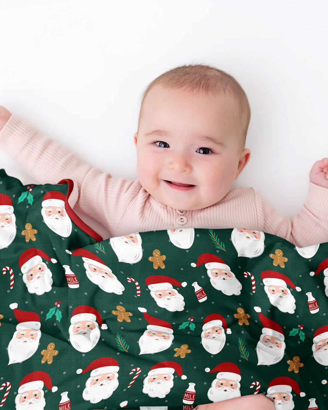 Christmas Sweet Santa Bamboo Blanket
