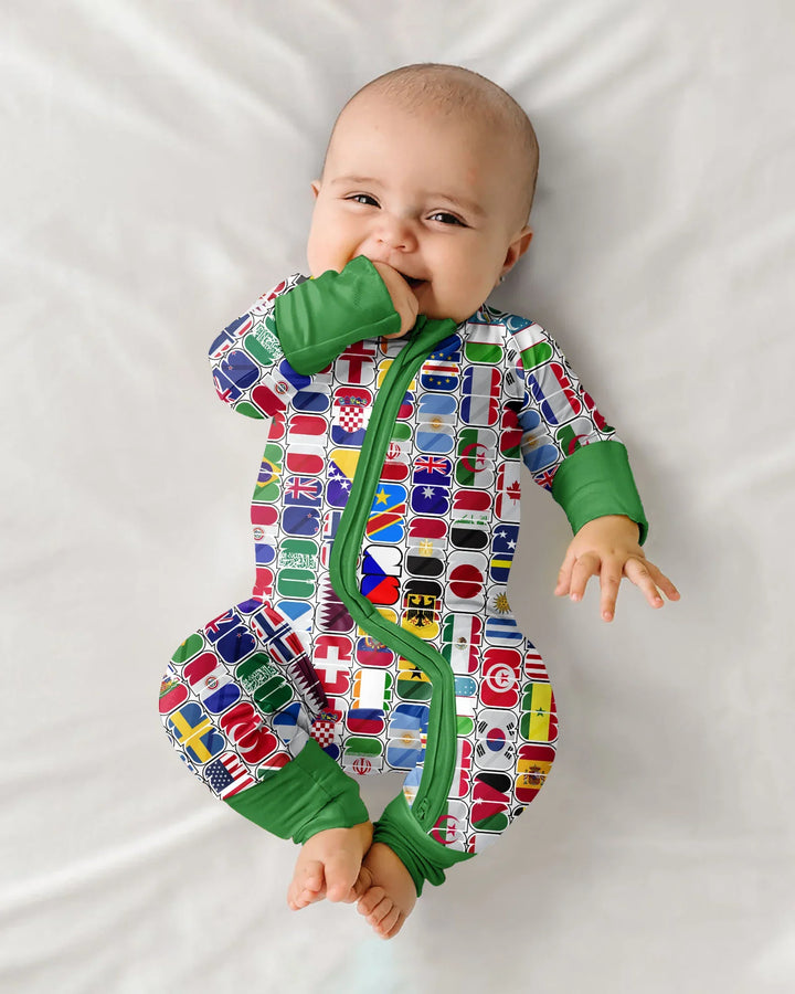 Gerippte Babykleidung mit individuellem Foto - Weich &amp; Skizzenhaft