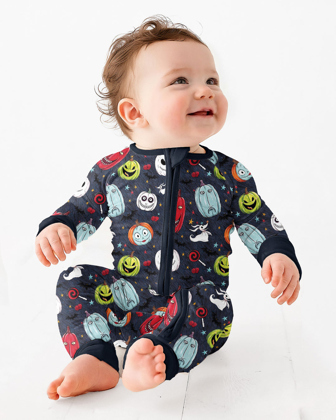 Gerippte Babykleidung mit individuellem Foto - Weich &amp; Skizzenhaft