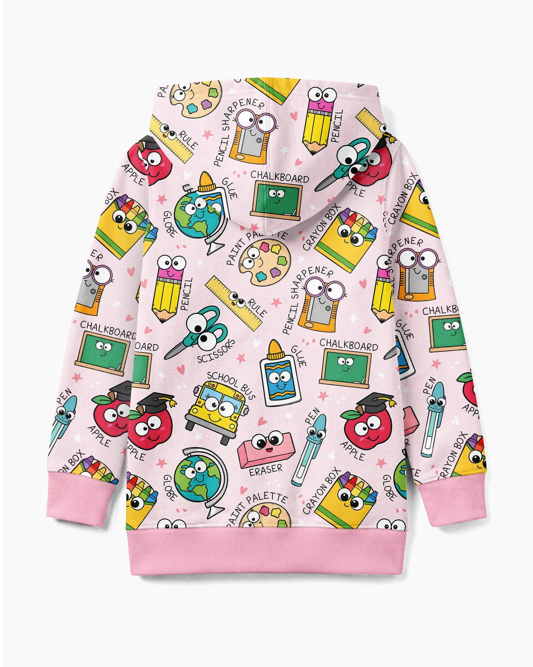 Happy School Pals Bamboo Zip Hoodie