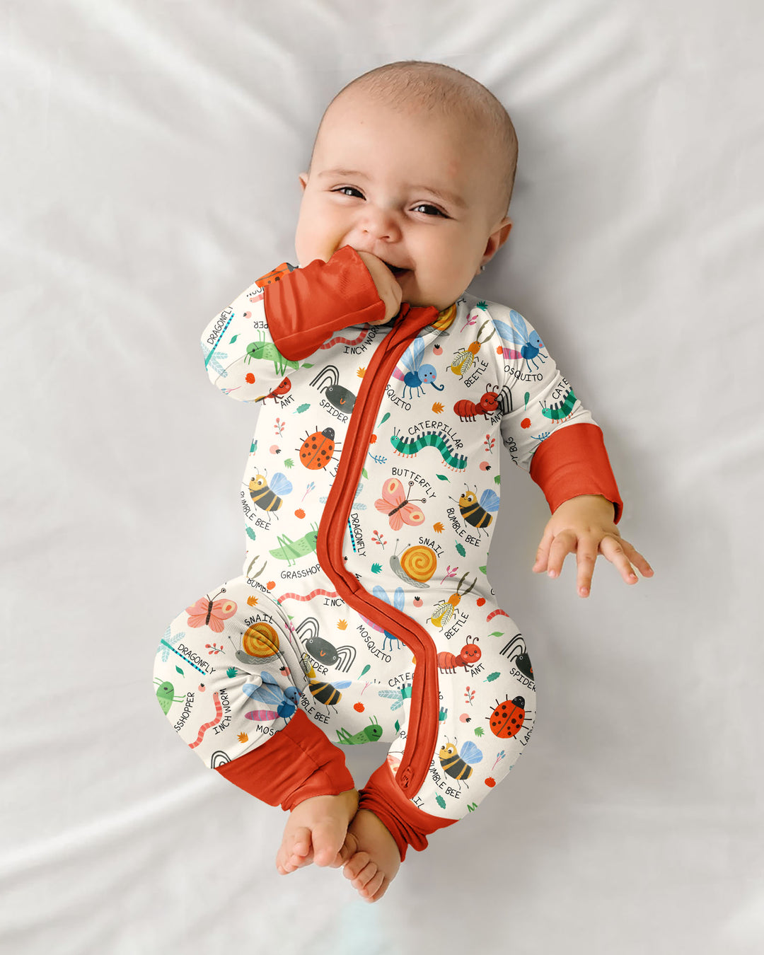 Gerippte Babykleidung mit individuellem Foto - Weich &amp; Skizzenhaft