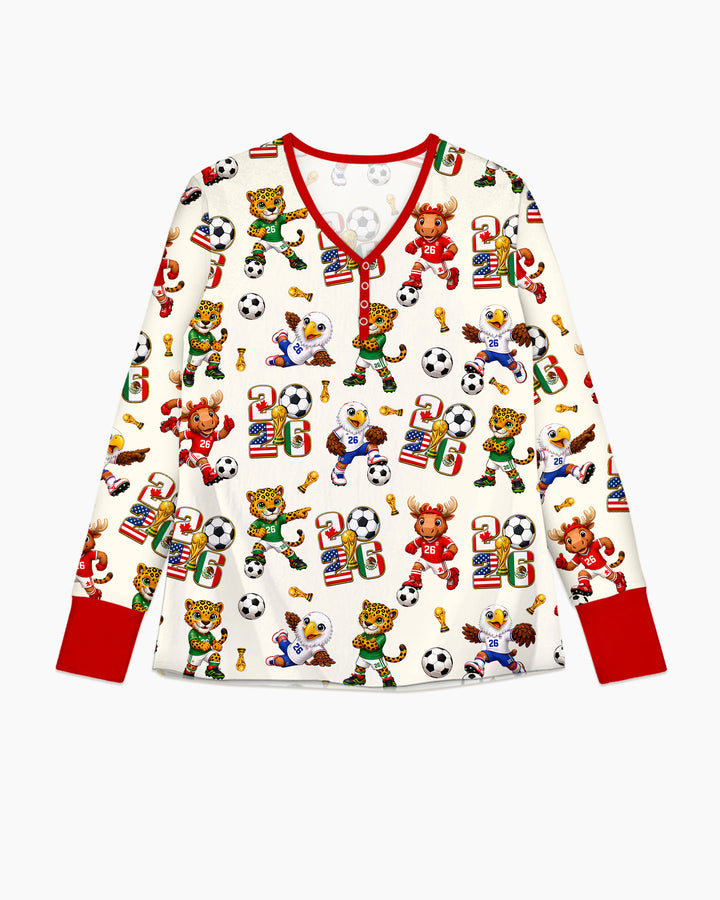 Vorlage Bambus Damen Pyjama Set