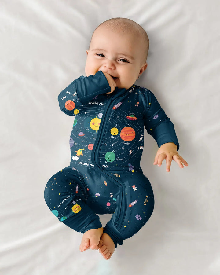 Gerippte Babykleidung mit individuellem Foto - Weich &amp; Skizzenhaft