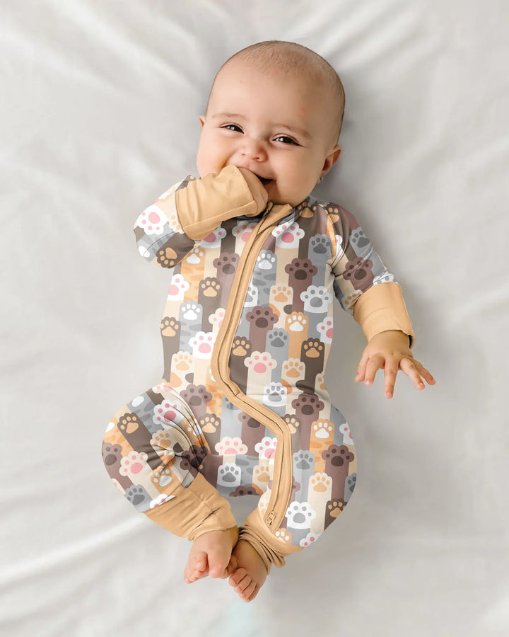 Gerippte Babykleidung mit individuellem Foto - Weich &amp; Skizzenhaft