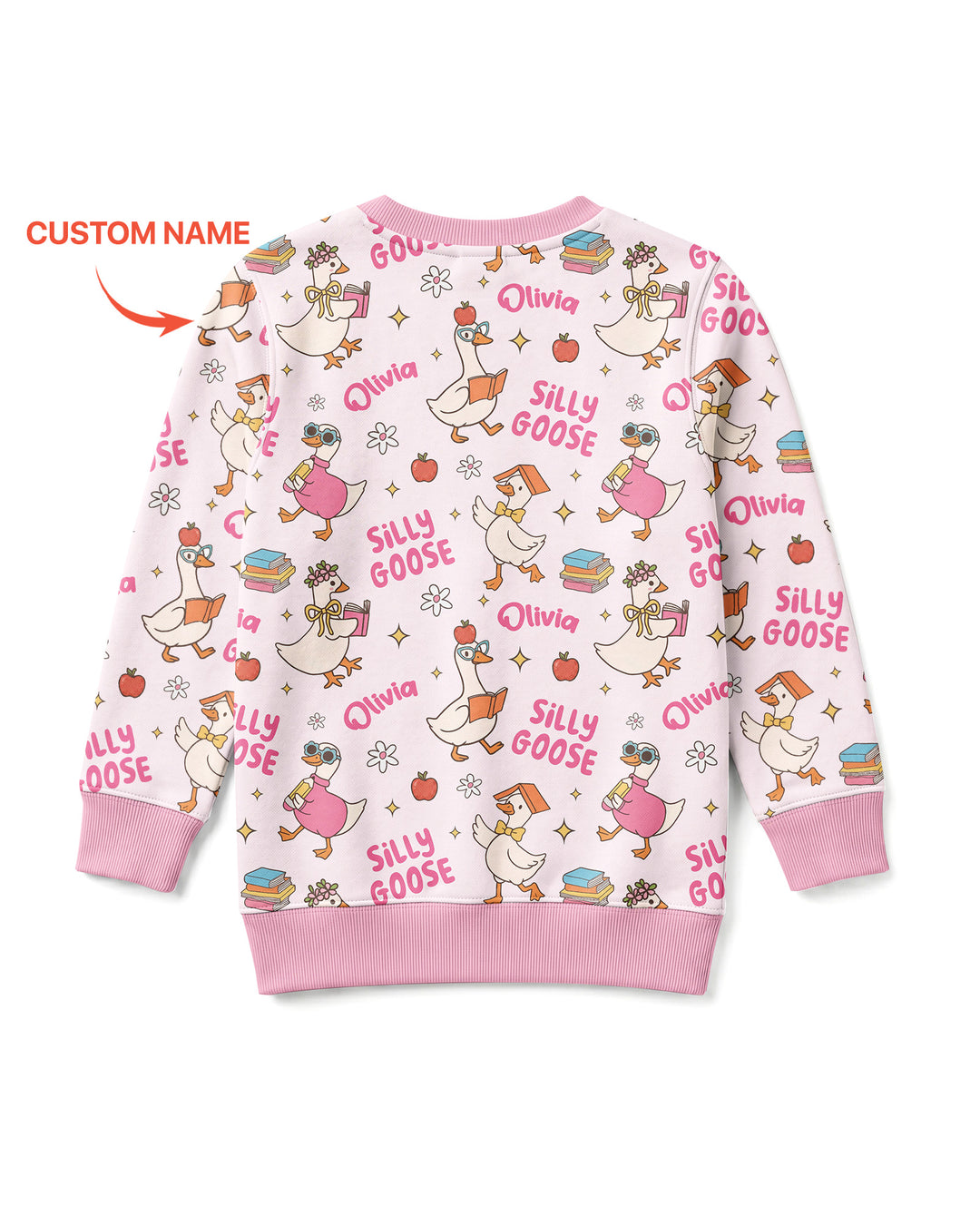 Custom Template Bambus-Rundhals-Sweatshirt