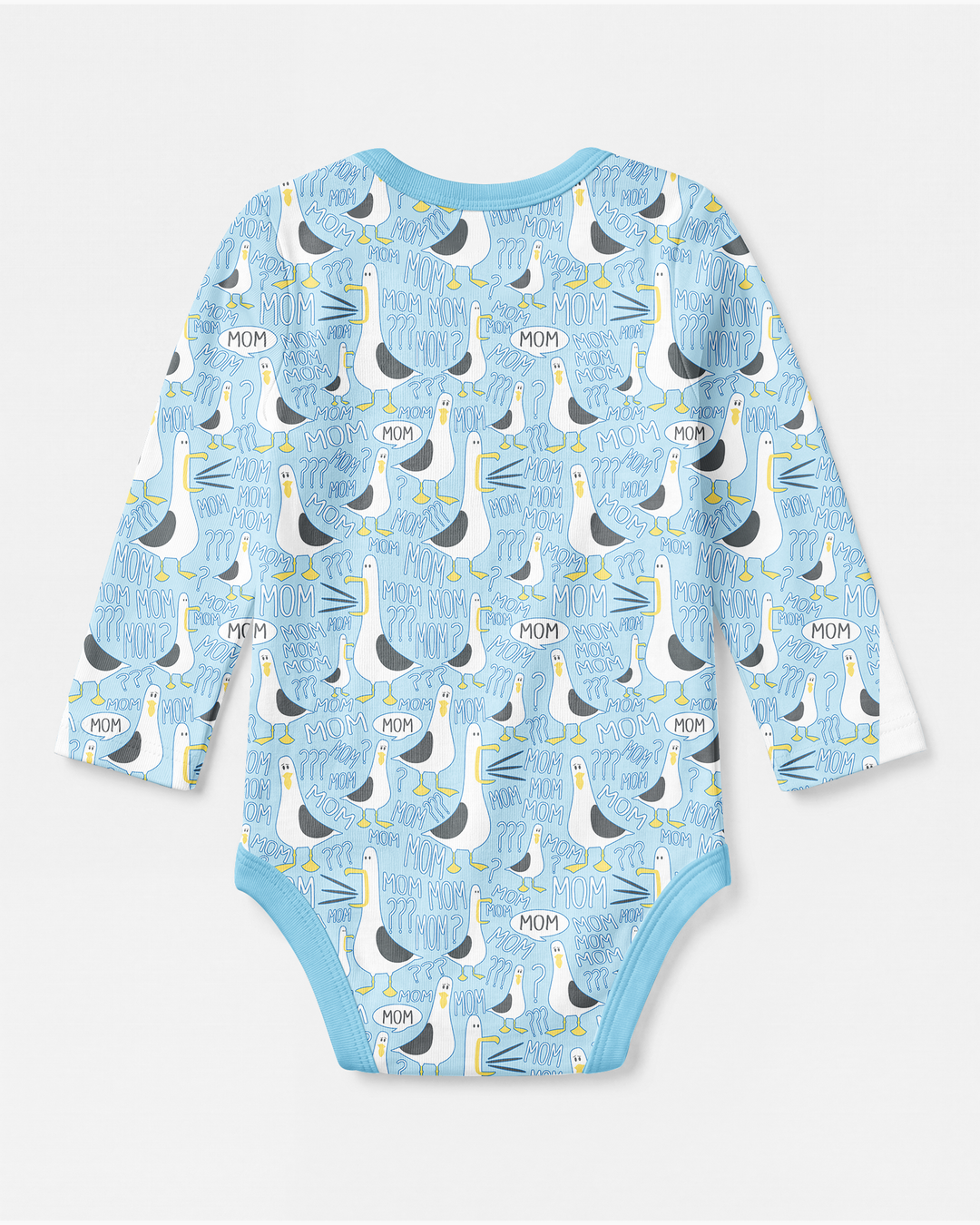 Gerippte Babykleidung mit individuellem Foto - Weich &amp; Skizzenhaft