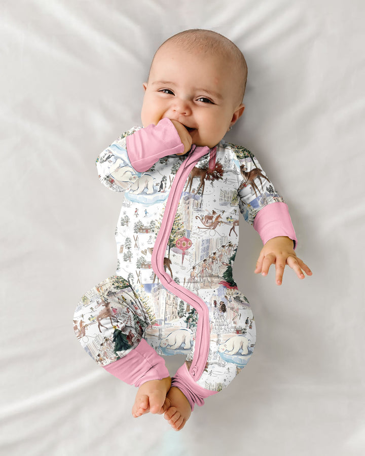 Enchanted Winter Wonderland Bamboo Convertible Zippy