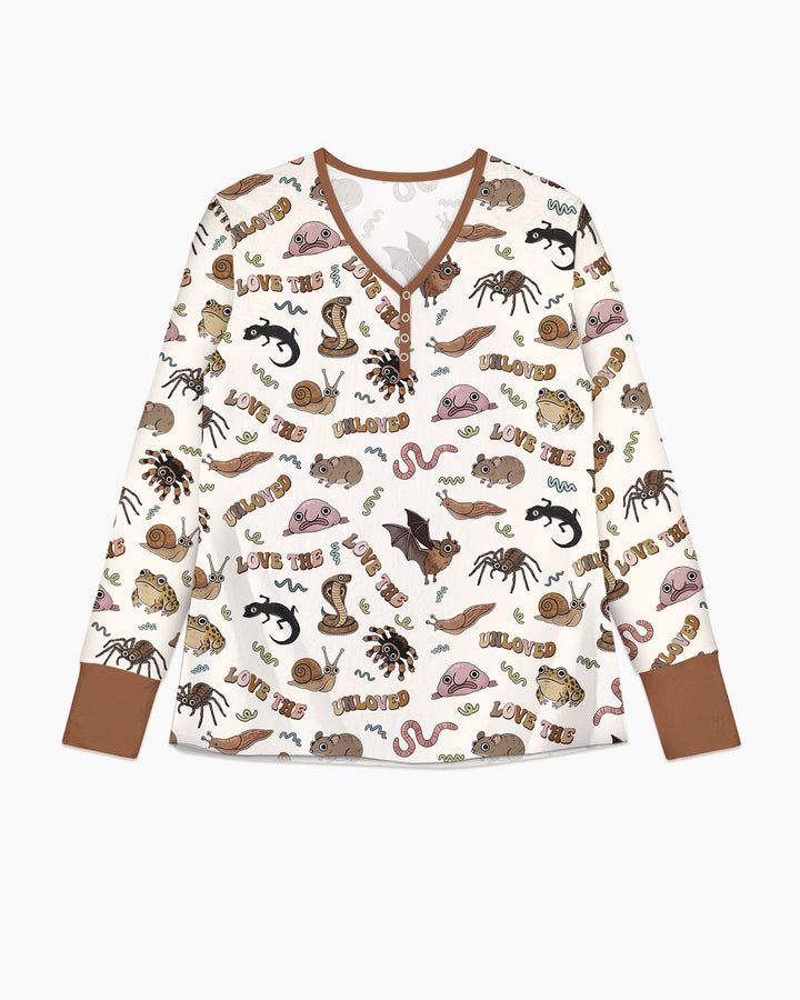 Vorlage Bambus Damen Pyjama Set