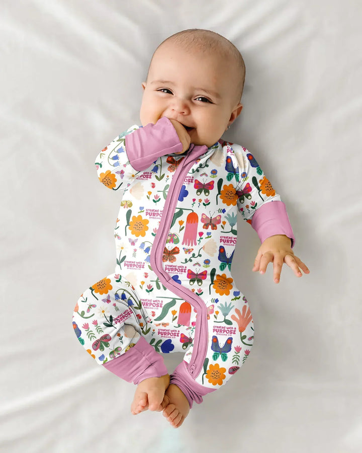 Gerippte Babykleidung mit individuellem Foto - Weich &amp; Skizzenhaft