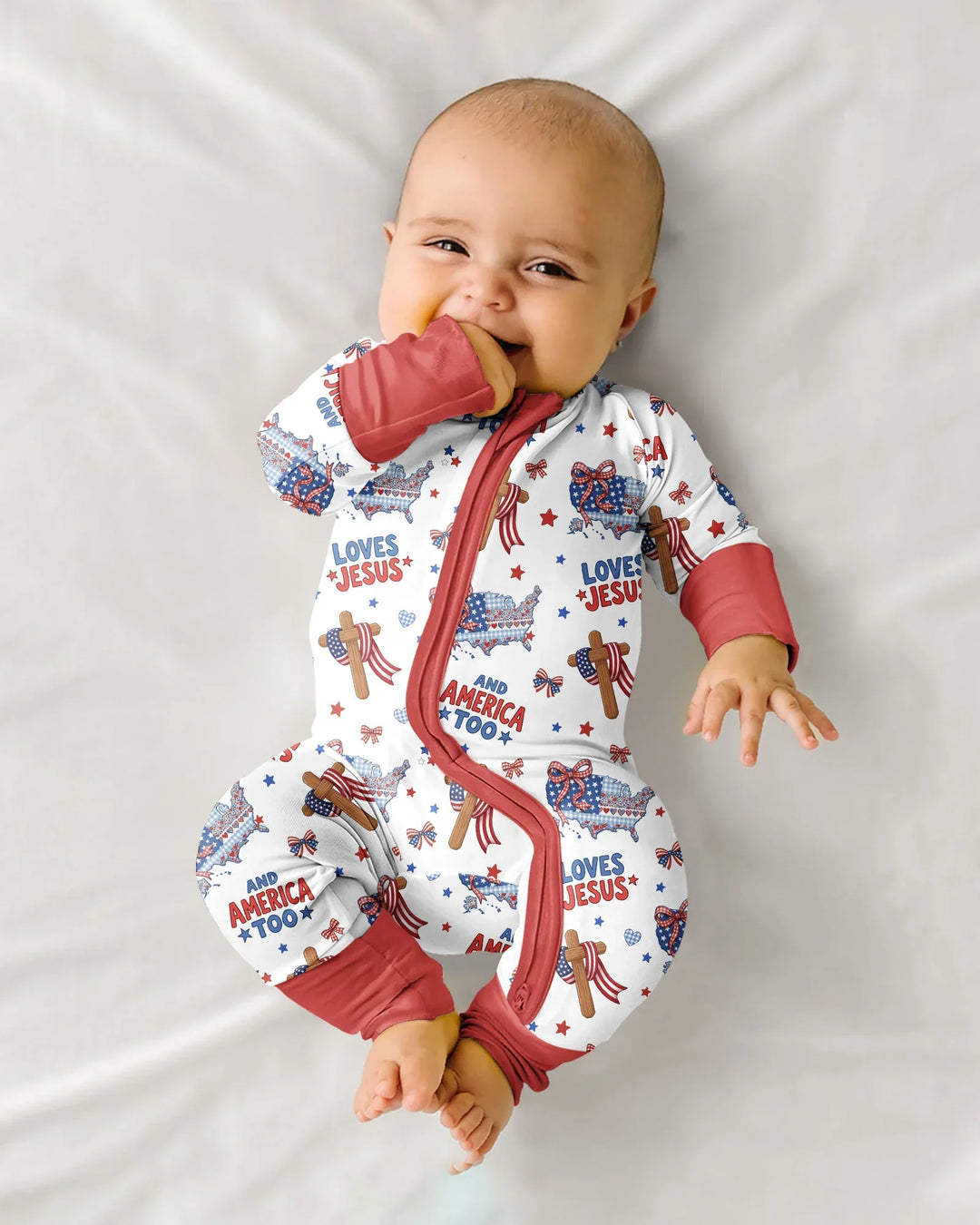 Gerippte Babykleidung mit individuellem Foto - Weich &amp; Skizzenhaft