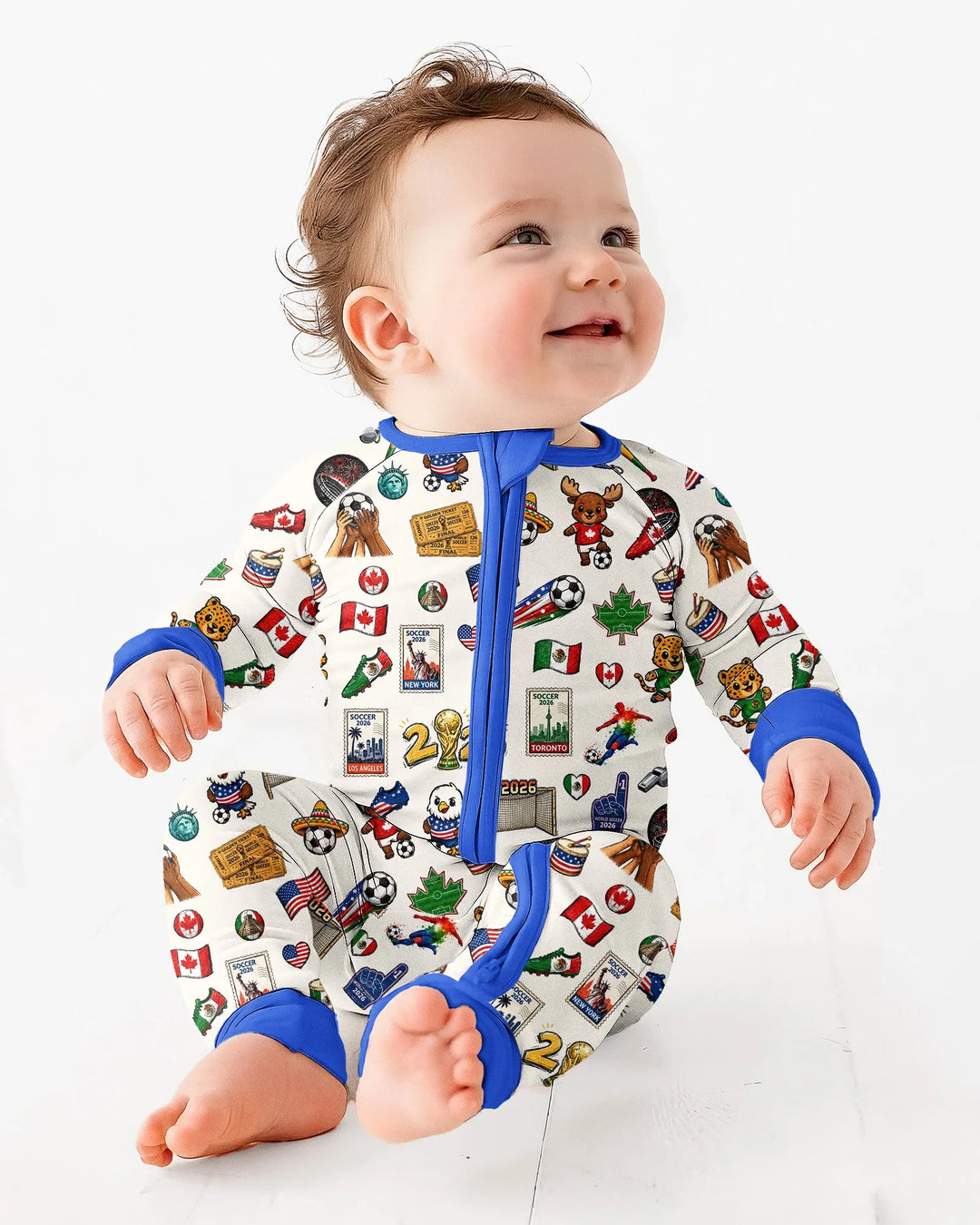 Gerippte Babykleidung mit individuellem Foto - Weich &amp; Skizzenhaft