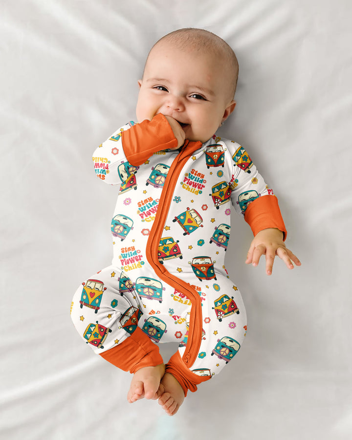 Gerippte Babykleidung mit individuellem Foto - Weich &amp; Skizzenhaft